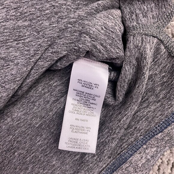 Vineyard Vines Performance On The Go Hoodie Hooded Tee Men's Large Heather Gray - Picture 10 of 11